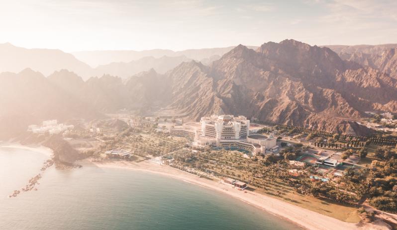 Al Bustan Palace Aerial Overview